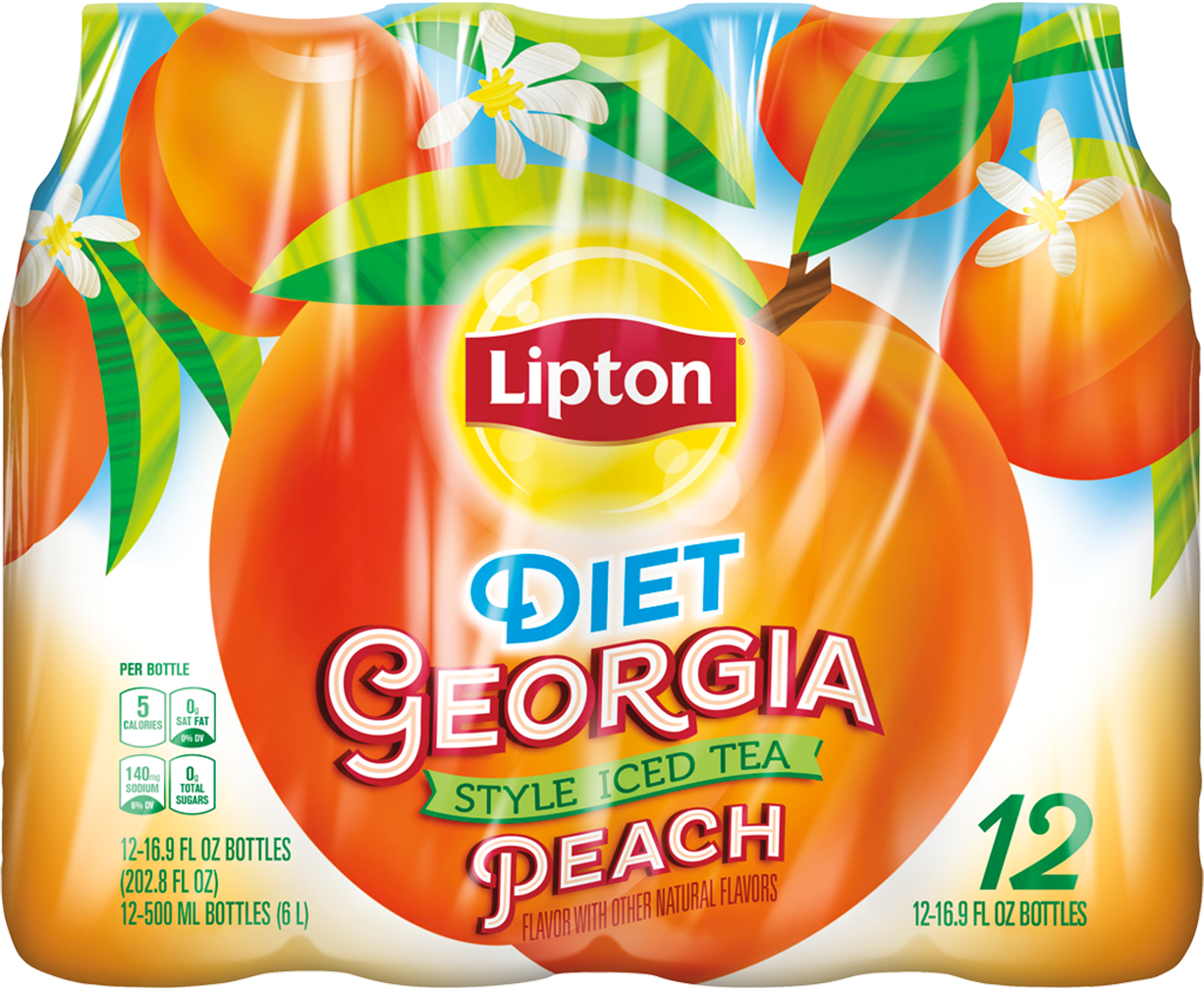 Lipton Diet Georgia Peach 16.9 OZ