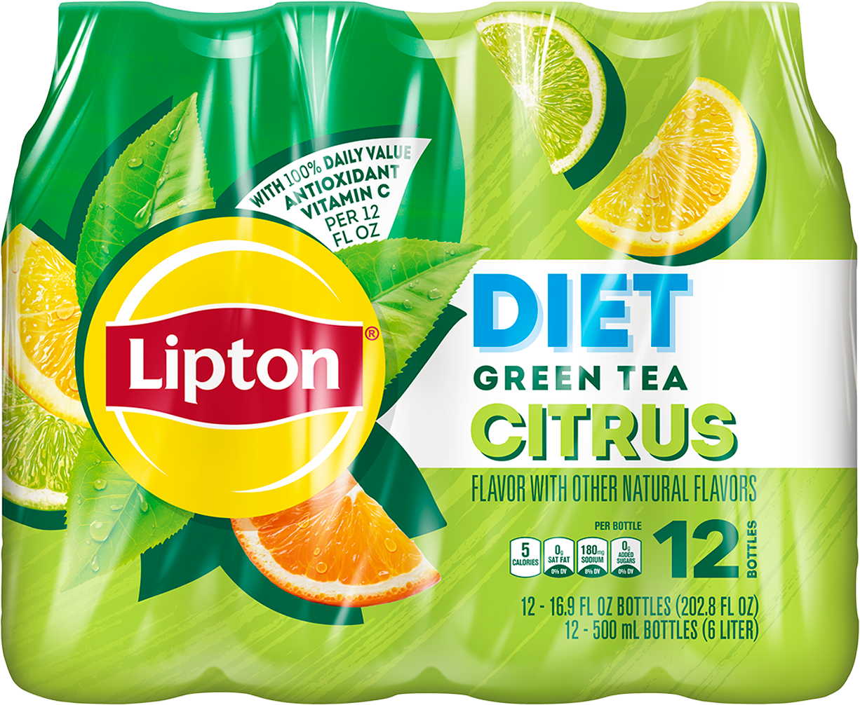 Lipton Diet Green Tea Citrus 12x16.9 OZ