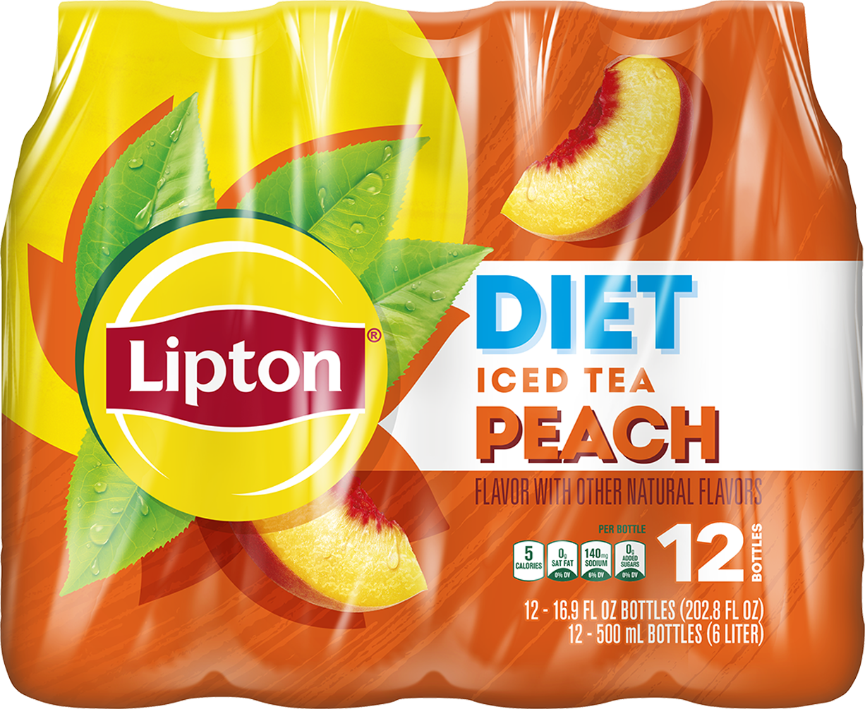 Lipton Diet Iced Tea Pech 12x16.9 OZ