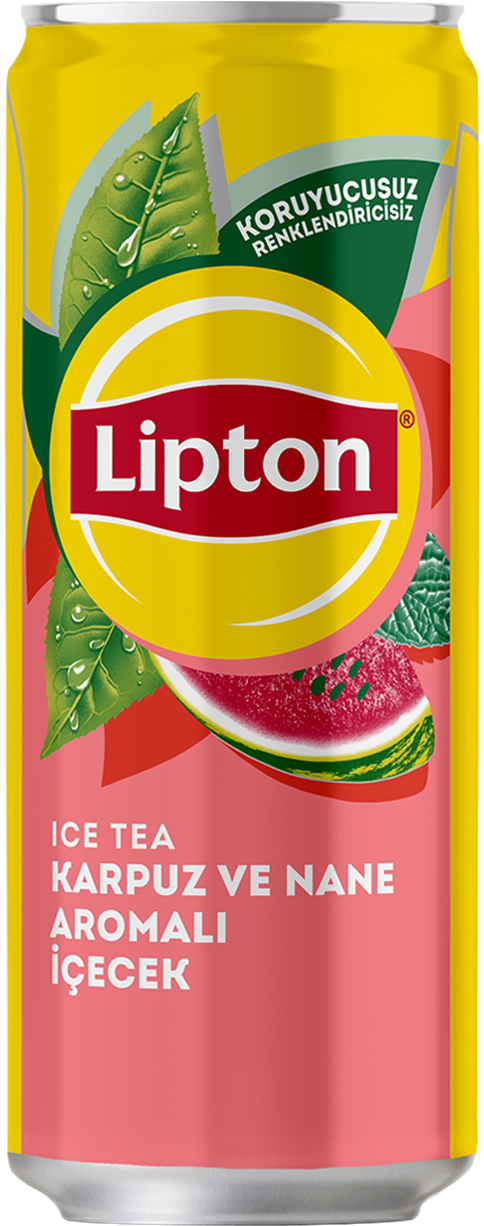 Lipton Karpuz ve Nane Aromalı İçecek 330 ML kutusu